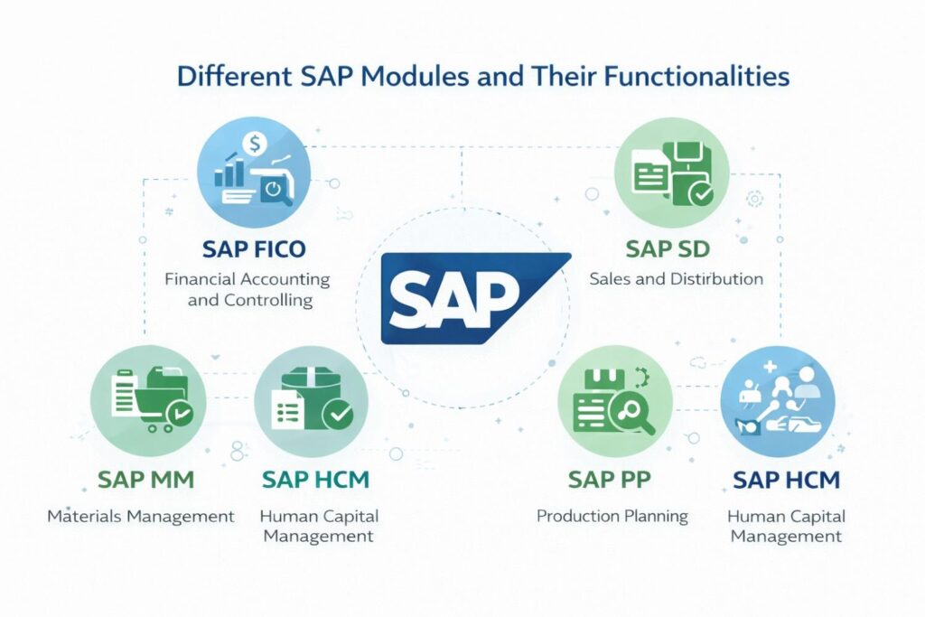 SAP modules and their functionalities